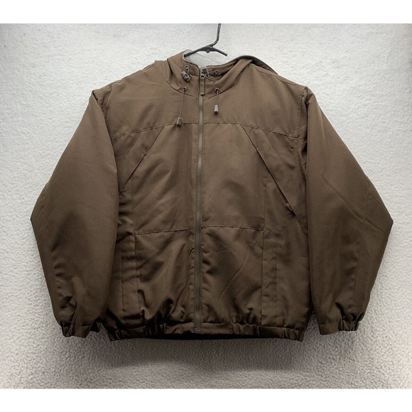 RedHead Other - Redhead Jacket Mens Medium Brown Quilted Blanket Hooded Hunting Outdoors Warm